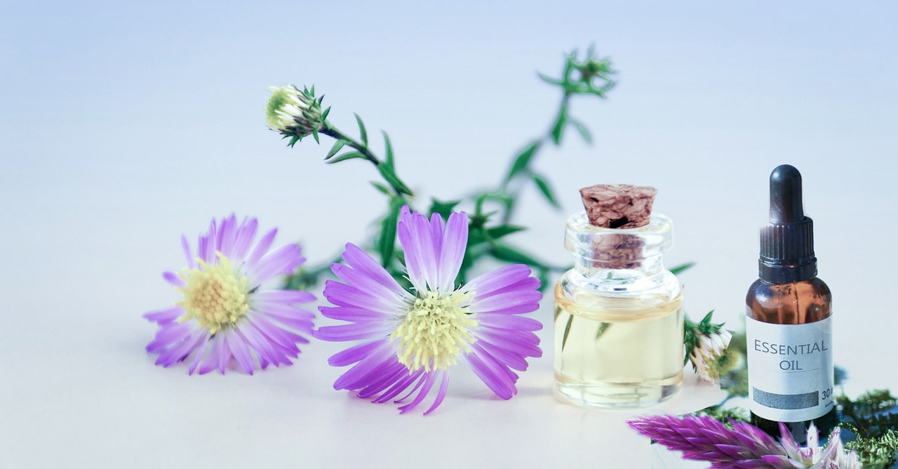 Herb oils for skin