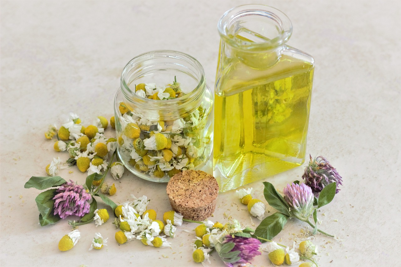 Herb Oils for Beautiful Skin